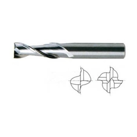 2 Flute Long Ticn-Coated Carbide